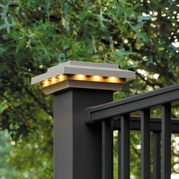 12-Pack Low Voltage LED Deck Lights, Landscape Step Stair Railing Fence  Light
