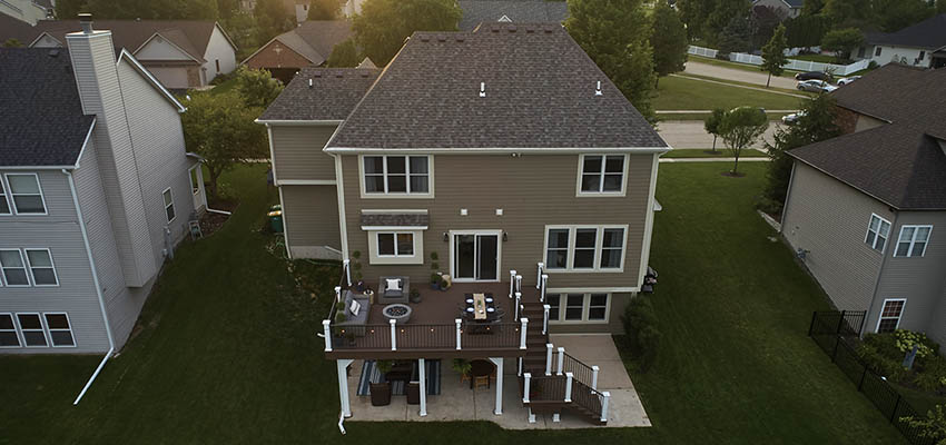 TimberTech PRO Reserve Collection Dark Roast backyard deck color ideas