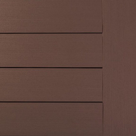 Dark Teak Decking Swatch TimberTech Composite Premier Collection