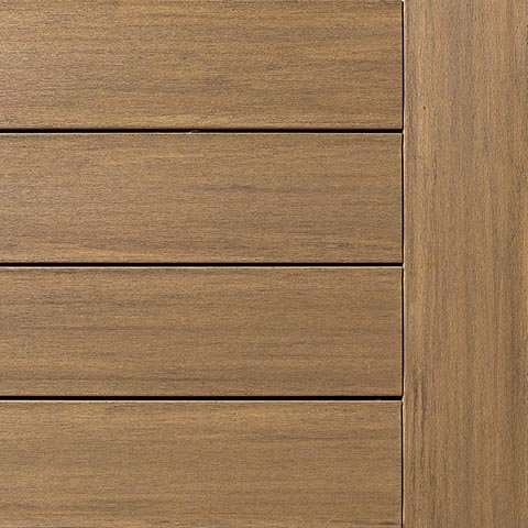 TimberTech AZEK Vintage Collection Weathered Teak Decking Display Swatch