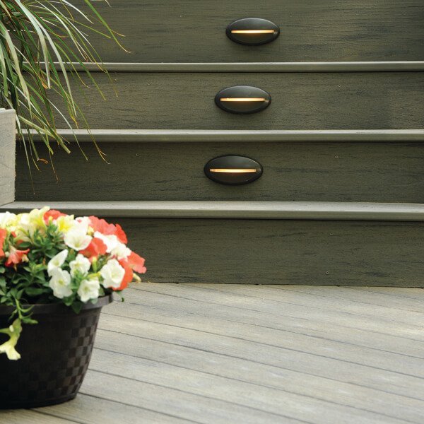 Deck stair hotsell riser lights