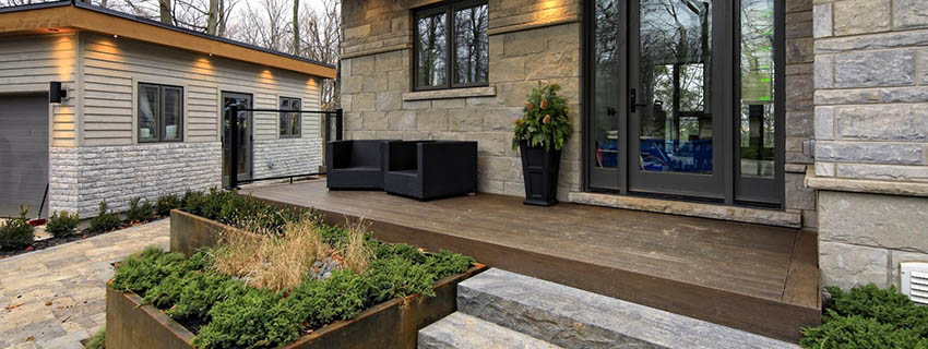 DIY deck ideas deck over concrete