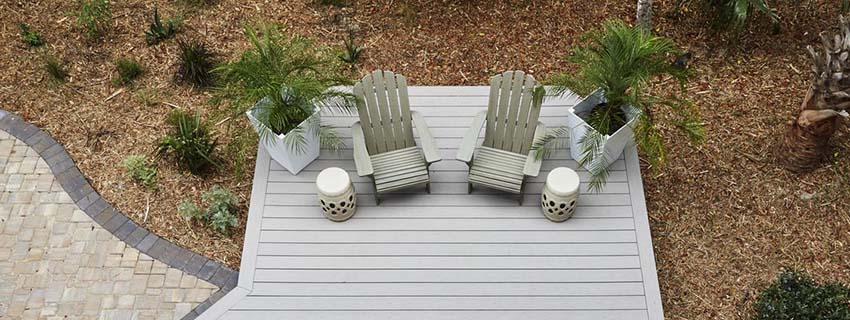 DIY deck ideas picture frame deck
