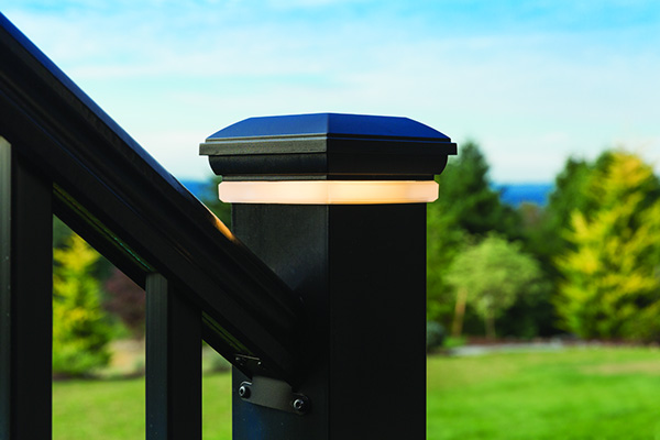 Deck Lighting Ideas TimberTech Post Cap Light