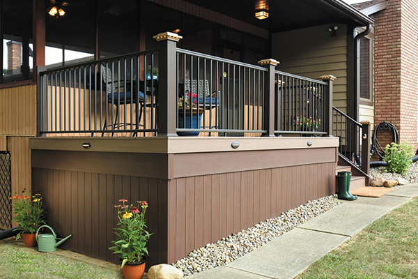 TimberTech Black Lighted Island Cap