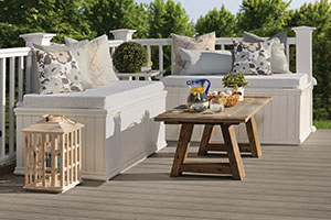 Small outdoor space ideas opt for multi-functionality