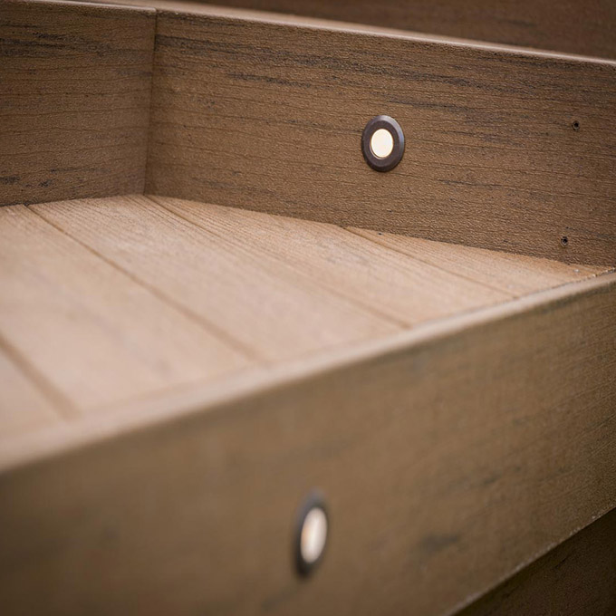 Timbertech on sale stair lights