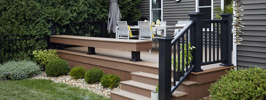 Keep your seating compact with built-in benches
