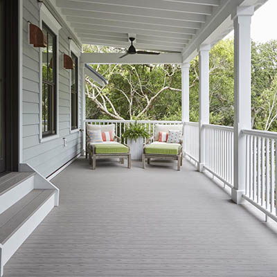 front porch decorating ideas with complementary colors