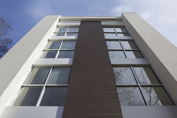 Pair steel cable railing with an urban-modern home