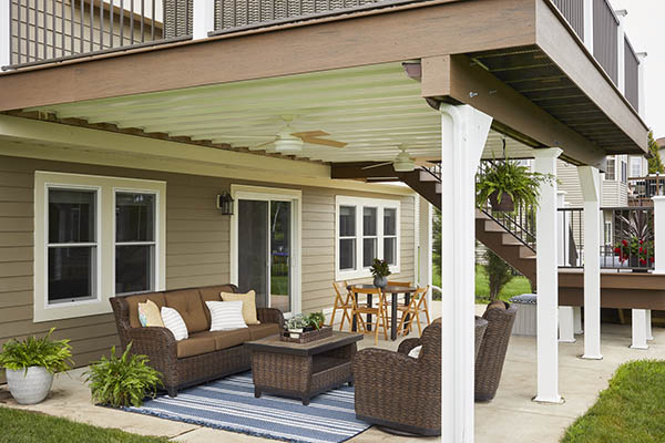Go multi-level with DrySpace or under-deck areas