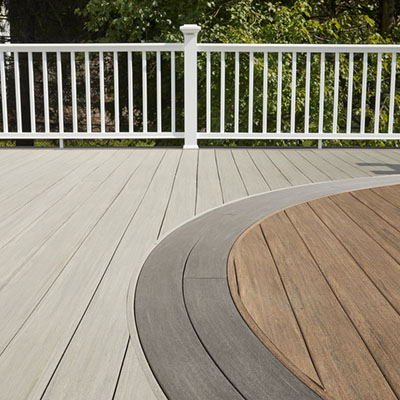 DIY decking materials with the best value include TimberTech AZEK