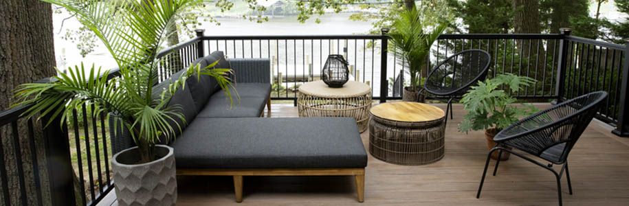 Deck material options ideal for low-maintenance living