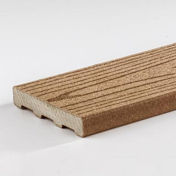 Deck material options including uncapped composite decking