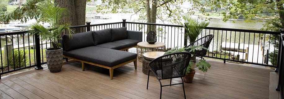 Engineered decking boasts enduring beauty