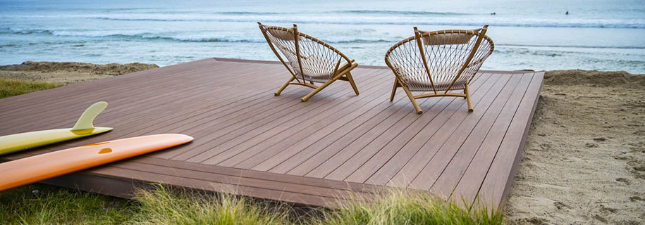 Engineered decking performs better than wood
