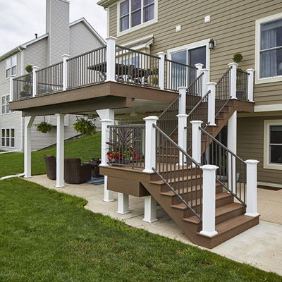 Deck design complexity affects DIY capabilities