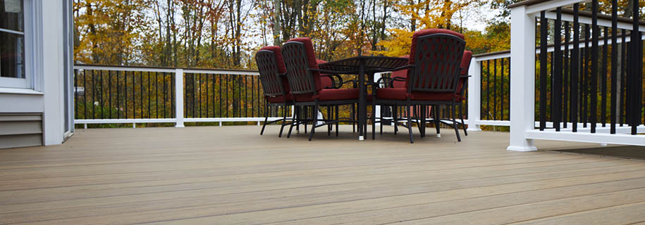 Replace traditional wood with TimberTech composite decking