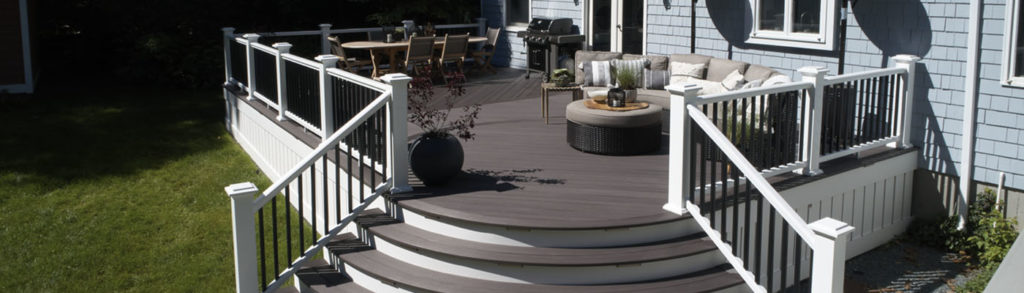 Back deck designs by TimberTech