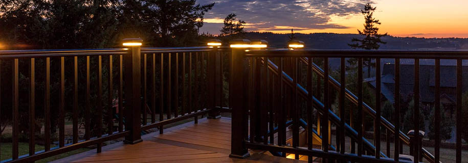 Enhance your space with backyard upgrades like deck lights