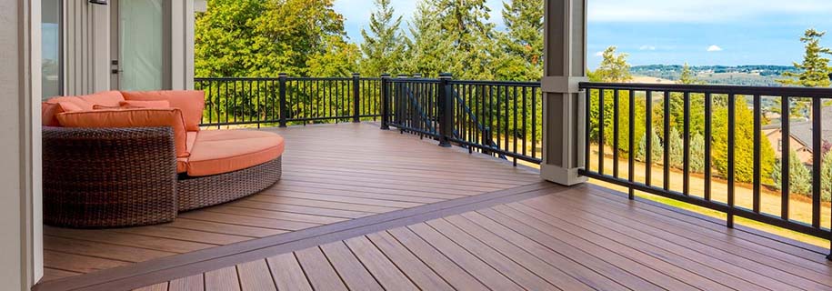 Align composite deck board colors to your personal style
