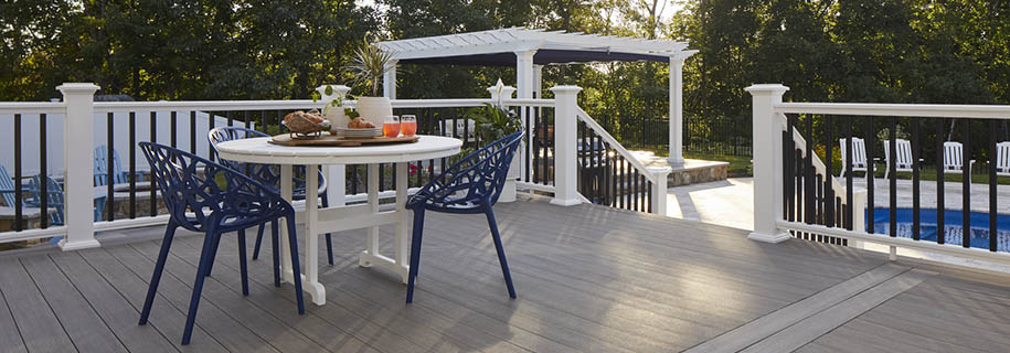 Composite decking comparison of aesthetics