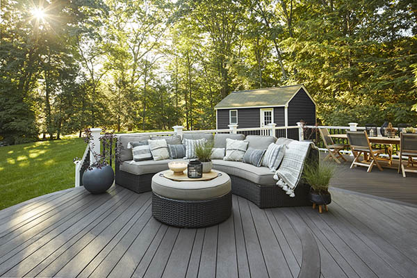 Composite decking reviews of TimberTech AZEK capped polymer decking