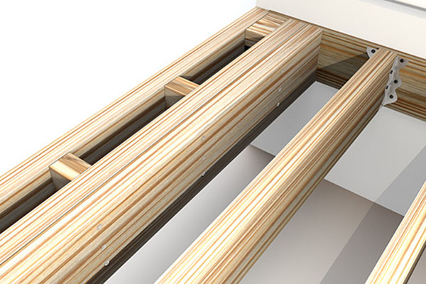 Framing for how to finish the ends of composite decking with a picture frame border