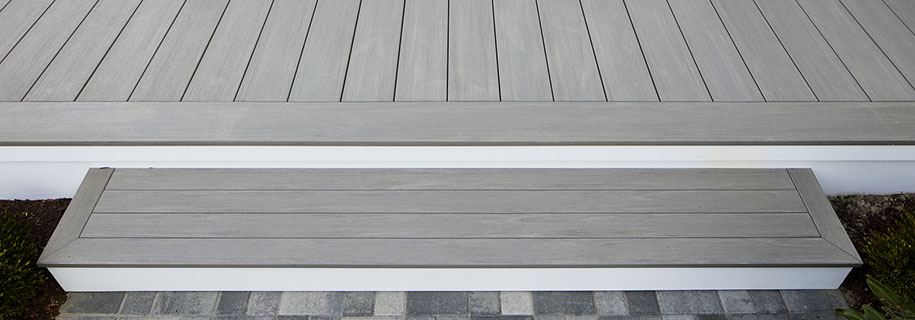 Ideas for how to finish the ends of composite decking