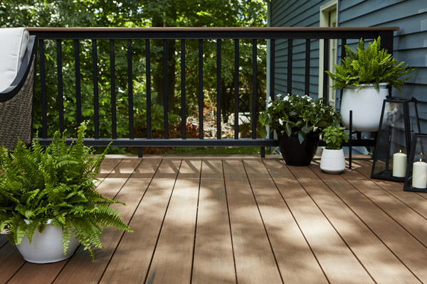 TimberTech AZEK Vintage Collection Mahogany Deck Start Your Journey