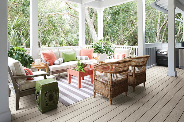 Covered front porch ideas featuring a gathering place