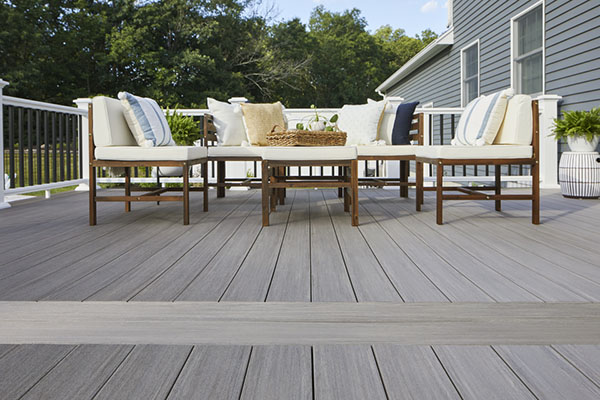 Non wood decking from TimberTech gives you true low-maintenance living