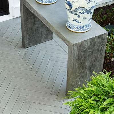 Deck board patterns are a component of composite deck designs