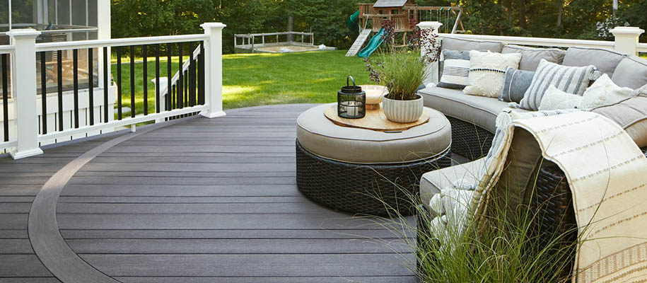 Deck layout is a component of composite deck designs