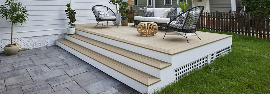 Different styles of decks for Scandinavian inspired homes