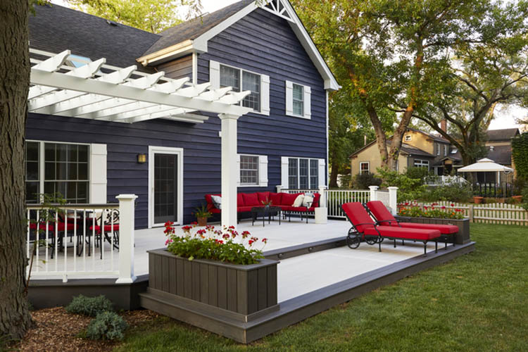 Benefits of deck styles and different styles of decks