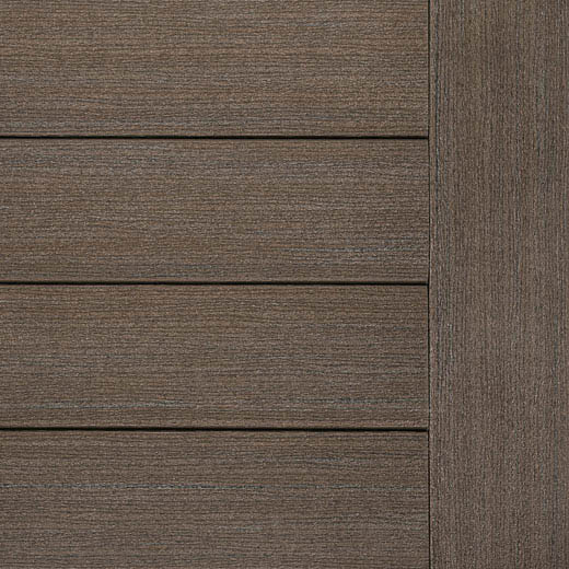 Dark Cocoa Decking Swatch TimberTech EDGE Prime+ Collection