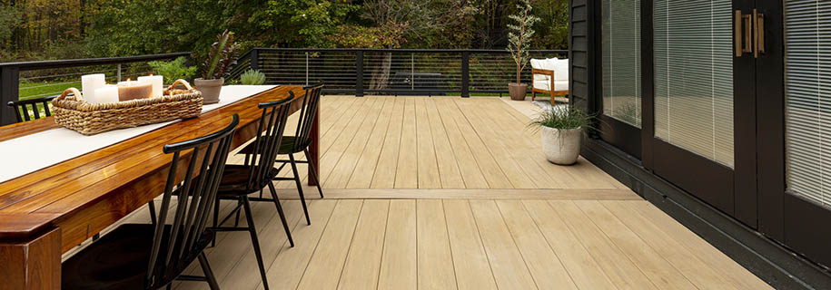 TimberTech decking stays beautiful all year round