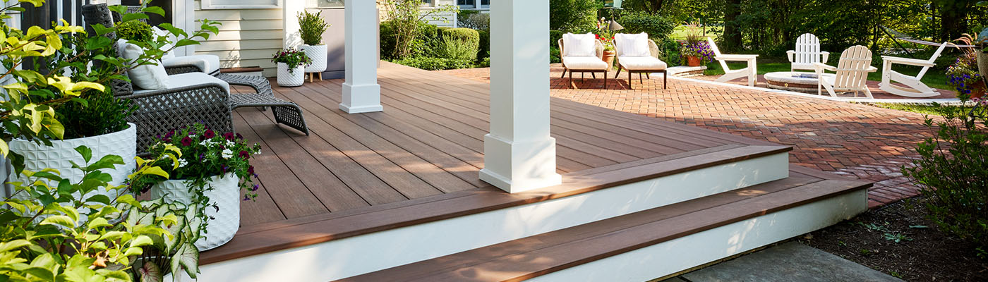 Best decking material and best composite decking material by TimberTech