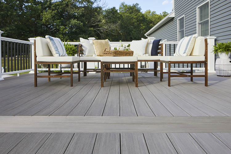 Hidden deck fasteners give you a polished deck surface