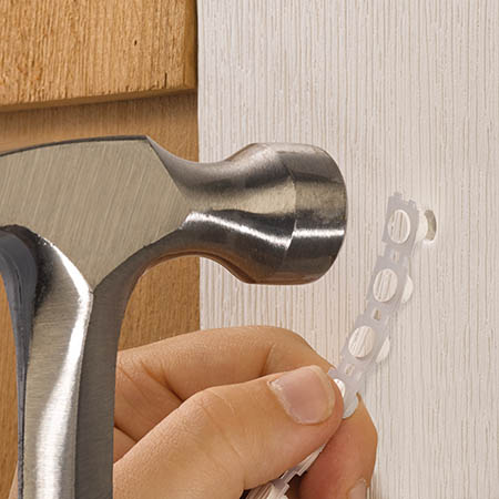 Installing PVC trim boards with Cortex screws and plugs