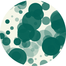 A mold spore graphic