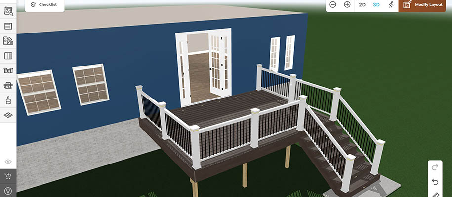 Best virtual home design app for deck design