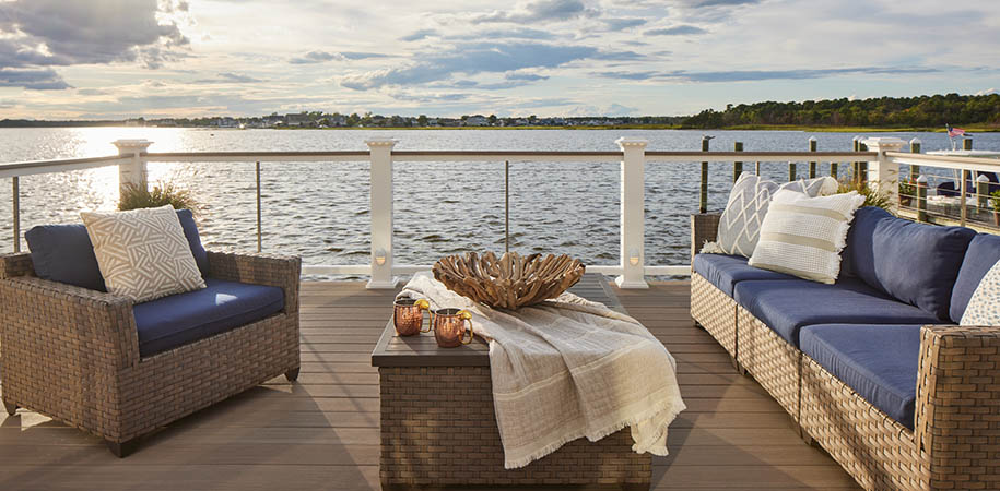 One of the most sustainable decking material options is composite decking