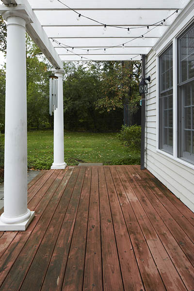 Traditional wood is inferior to composite decking material
