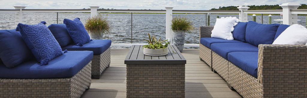 The best decking to resist deck damage is TimberTech composite decking