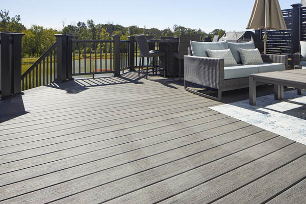 TimberTech PRO damage resists deck damage better than the best wood