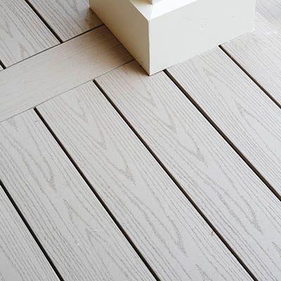 Make your new deck material a durable deck material with painted wood looks