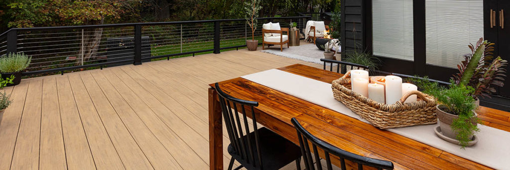 Choose a durable deck material from TimberTech