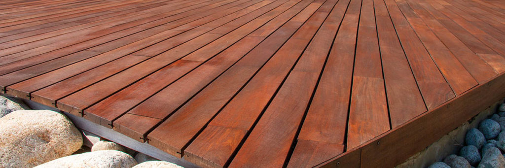 Ipe decking is a Brazilian hardwood with a rich amber color